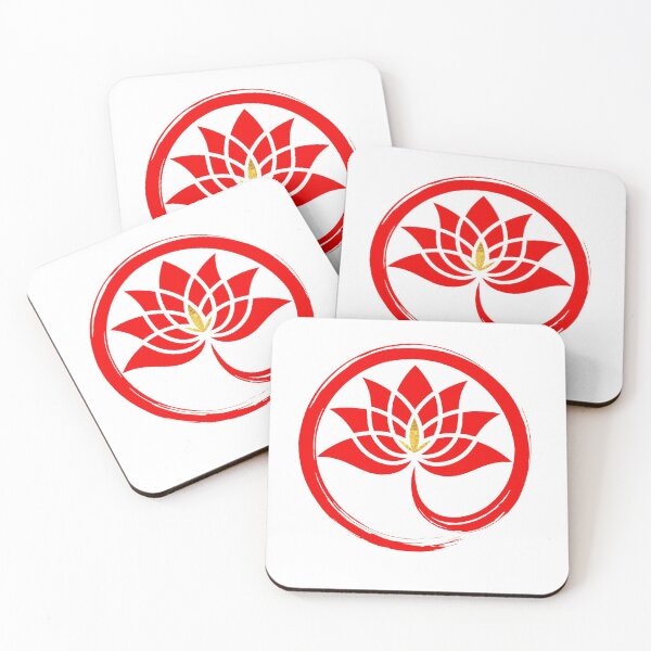 Item preview, Red Lotus print t shirt for women | yoga t-shirt | custom t shirt | namaste t-shirt | women's t-shirt | Namaste designed and sold by PCBoutique.
