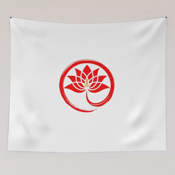 Item preview, Red Lotus print t shirt for women | yoga t-shirt | custom t shirt | namaste t-shirt | women's t-shirt | Namaste designed and sold by PCBoutique.