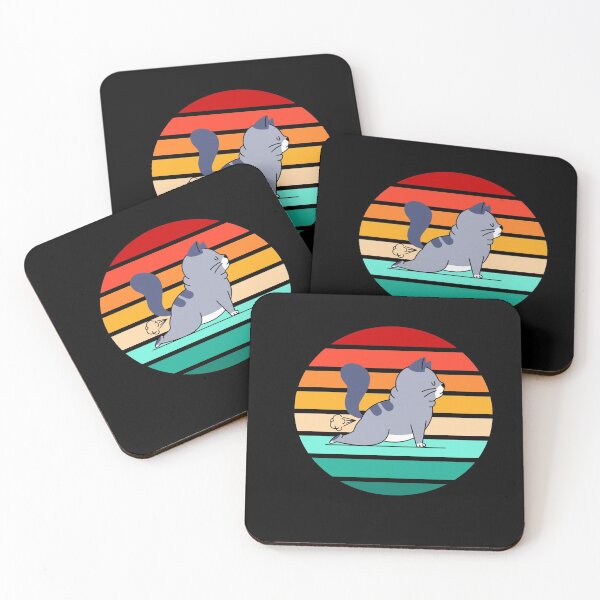 Item preview, funny Yoga Cat designed and sold by Naamira.