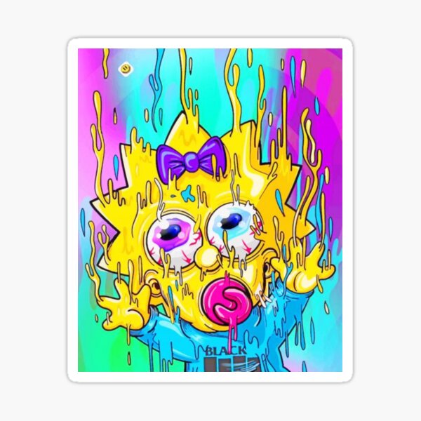 The Simpsons Stickers | Redbubble