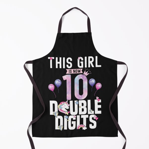 Item preview, This Girl Is Now 10 Double Digits - 10th birthday daughter or sister Gift designed and sold by QUEEN-WIVER.