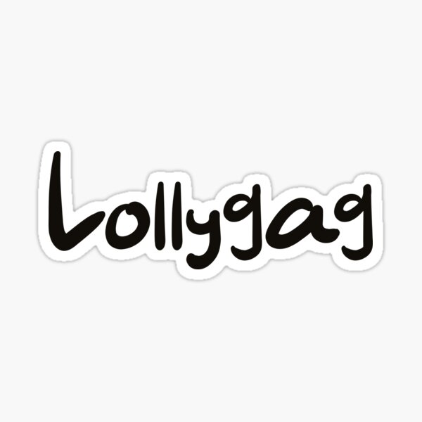 lollygag // sticker