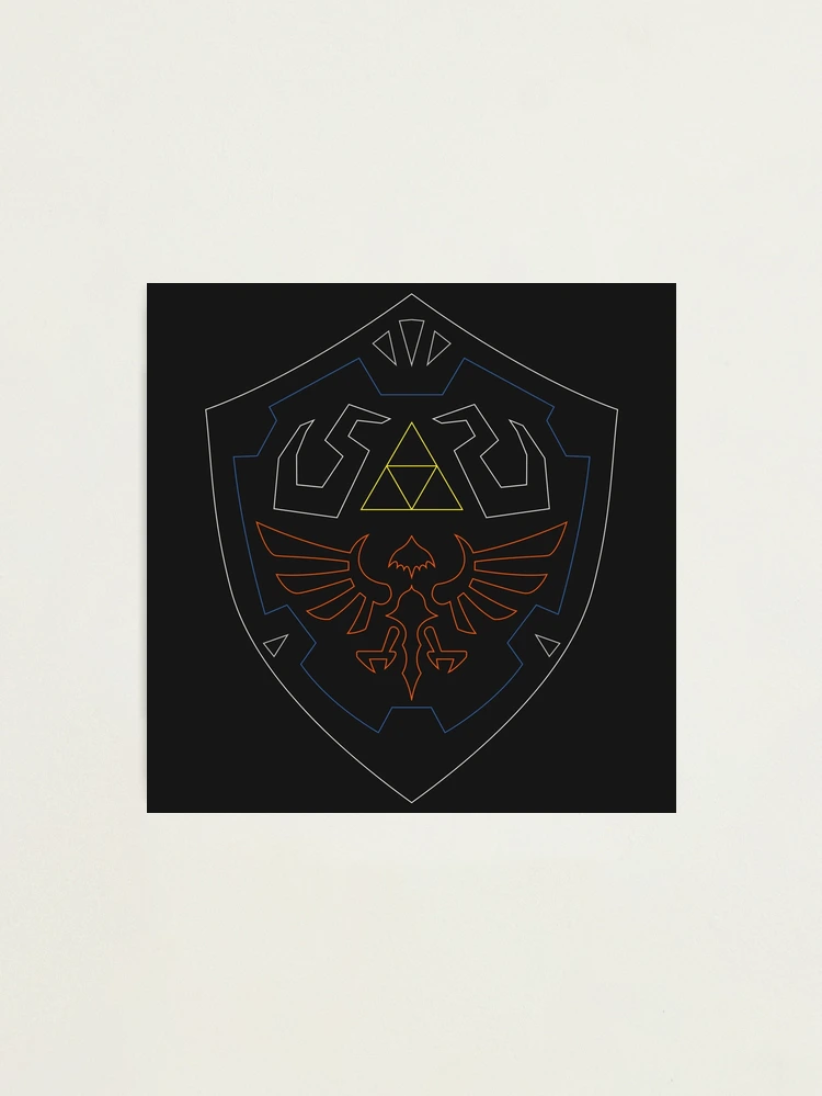 Link Shield Legend of Zelda SVG File, Video Game Download Di