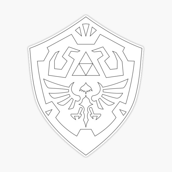 Hylian Shield Decal