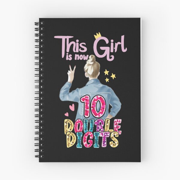 Item preview, Copy of This Girl Is Now 10 Double Digits - 10th birthday daughter or sister Gift designed and sold by QUEEN-WIVER.