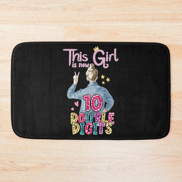 Item preview, Copy of This Girl Is Now 10 Double Digits - 10th birthday daughter or sister Gift designed and sold by QUEEN-WIVER.