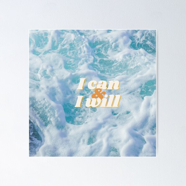 Item preview, I Can & I will designed and sold by axelletresor.