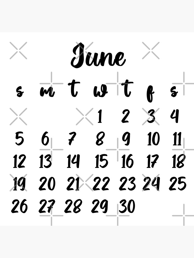 june bullet journal calendar month 2022 art board print for sale by felinefeelings redbubble