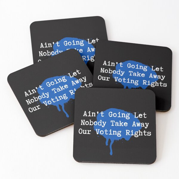 Item preview, Ain't Going Let Nobody Take Away Our Voting Rights Text Design designed and sold by EarthArtDesigns.