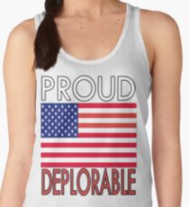 PROUD DEPLORABLE - USA PRINT Women's Tank Top
