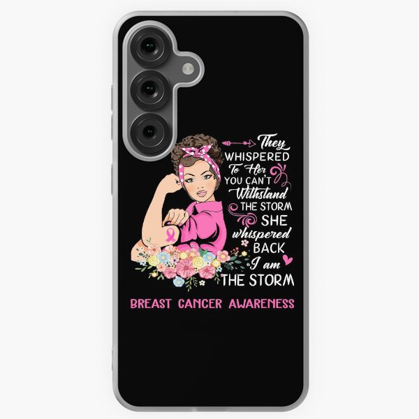 Item preview, I Am The Storm Breast Cancer Awareness designed and sold by Brad-FI.