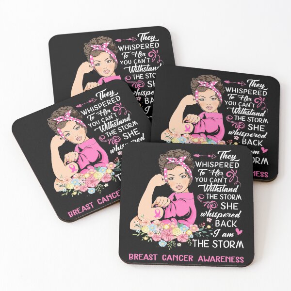 Item preview, I Am The Storm Breast Cancer Awareness designed and sold by Brad-FI.