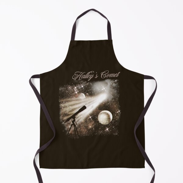 Item preview, halley's comet happier than ever space (on brown) designed and sold by thewayitshine.