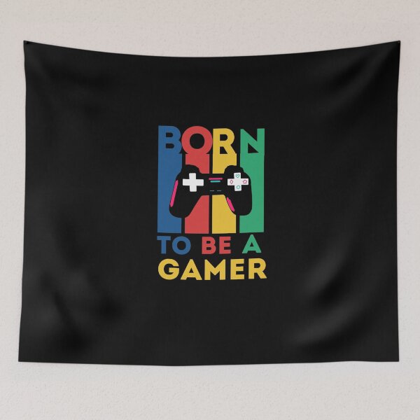 Item preview, Born To Be A Gamer , Funny Video Games Gift  designed and sold by AMINE  ★★★★★.