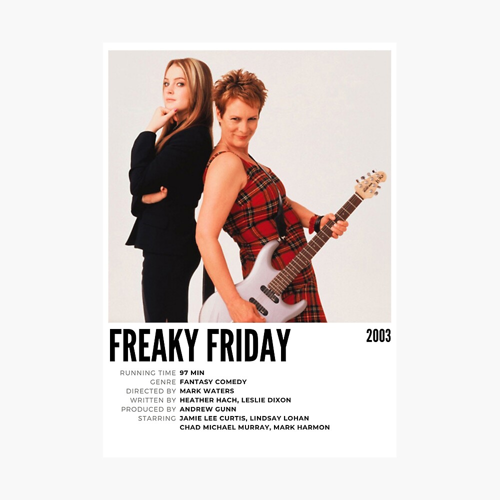 Freaky Friday 03 Poster By Kelseryincav Redbubble