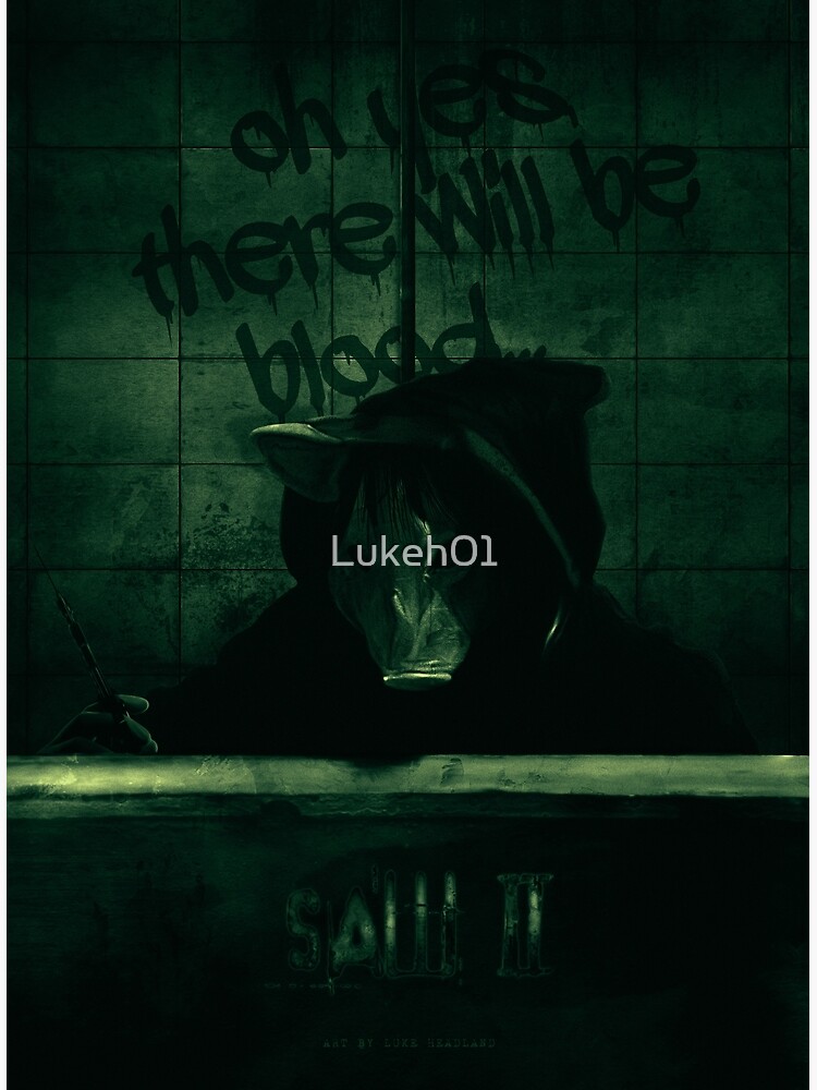 "Saw II Movie Poster" Photographic Print for Sale by Lukeh01 | Redbubble