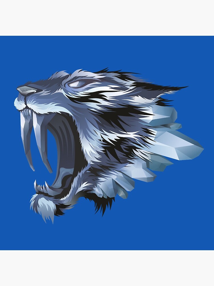 "Saber Tooth Tiger" Art Print by FreedomUniverse | Redbubble