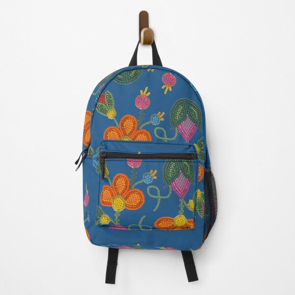 Item preview, The Beaded Bloom on Blue designed and sold by Jenannbrown.