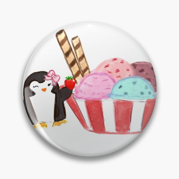 Item preview, Ichigo Strawberry Sundae (Kiss Cut Sticker Version) designed and sold by Kyandipaper.