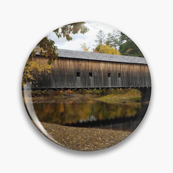 Item preview, Hemlock Bridge in the Fall designed and sold by mainekayakgirl.