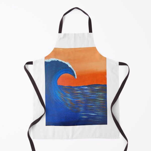Item preview, Sunset ocean wave designed and sold by LittleBirdInk.