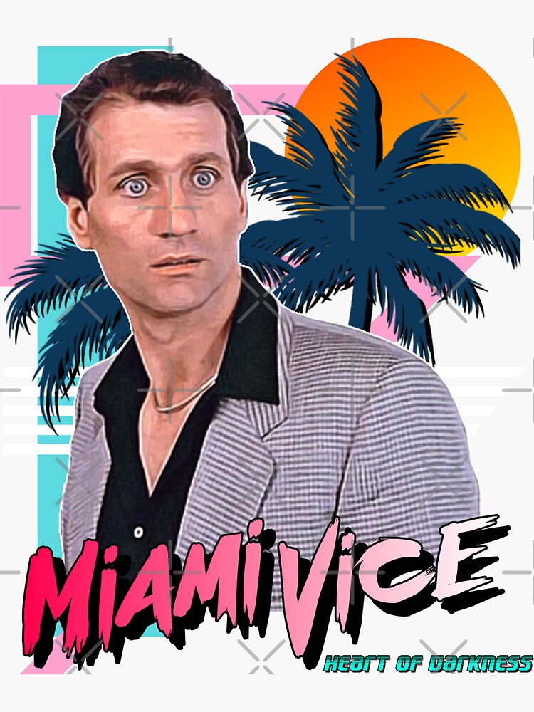 Retro Miami Vice 80s Ed O'Neill Tribute