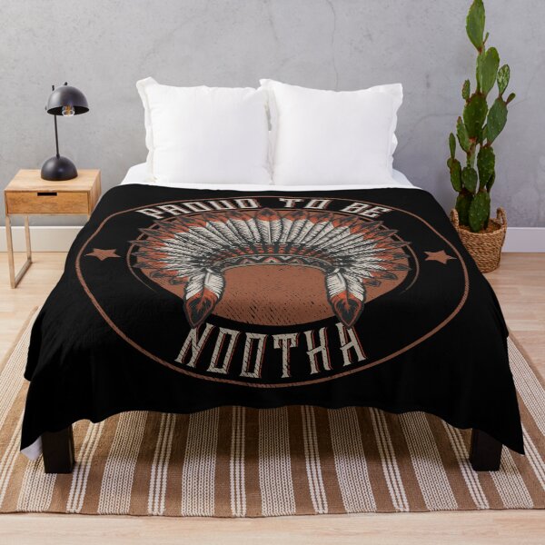 Item preview, Native American Tribe Indigenous People :Native American Proud to be Nootha Tribe Headdress- Native American Shirt- First Nation Nootha Shirt- Nootha Gift designed and sold by nativeStor.