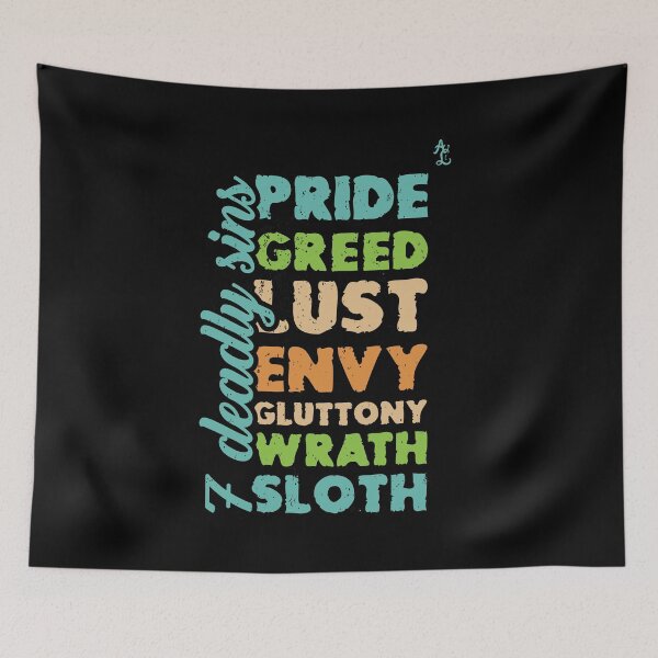 Item preview, 7 Deadly Sins designed and sold by AbstractCL.