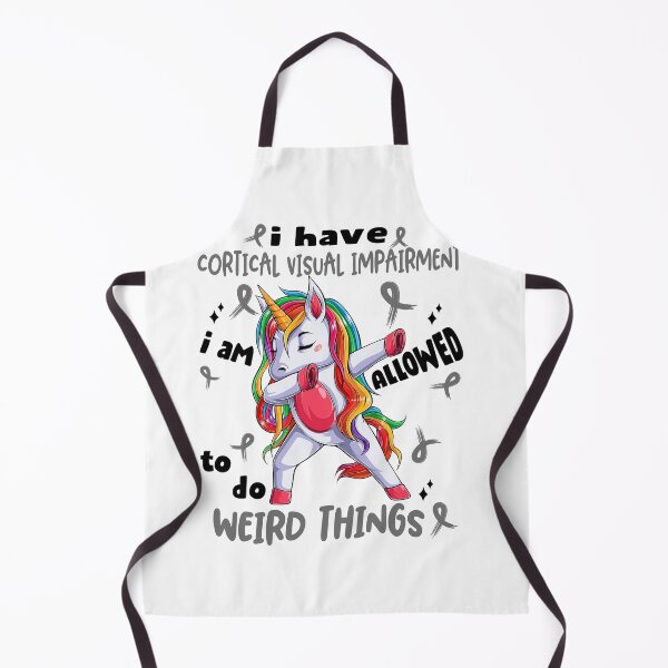 Item preview, Cortical Visual Impairment Awareness Funny I have Cortical Visual Impairment i'm allowed to do Weird Things! designed and sold by JanetShop809.