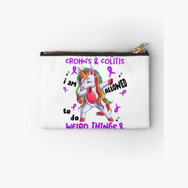 Item preview, Crohn's & Colitis Awareness Funny I have Crohn's & Colitis i'm allowed to do Weird Things! designed and sold by JanetShop809.
