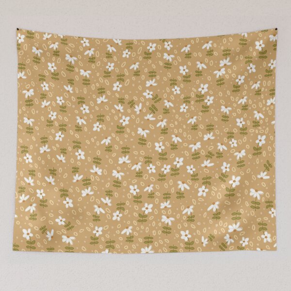 Item preview, daisy chain || retro floral print designed and sold by megcoooper.