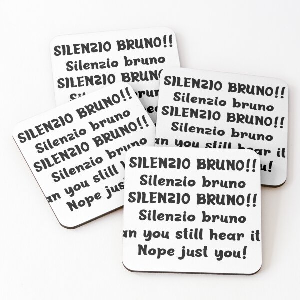 Item preview, silenzio bruno designed and sold by Chicledechoclo.