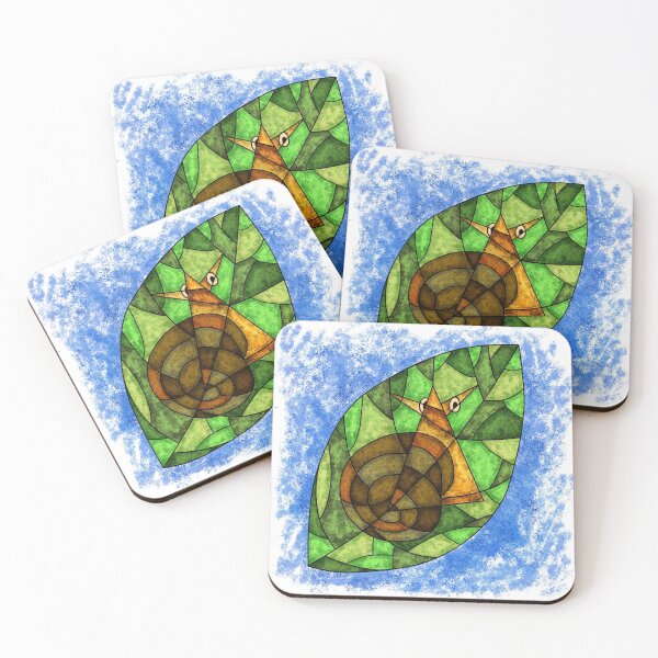 Item preview, mosaic snail on a leaf designed and sold by Antonina K.