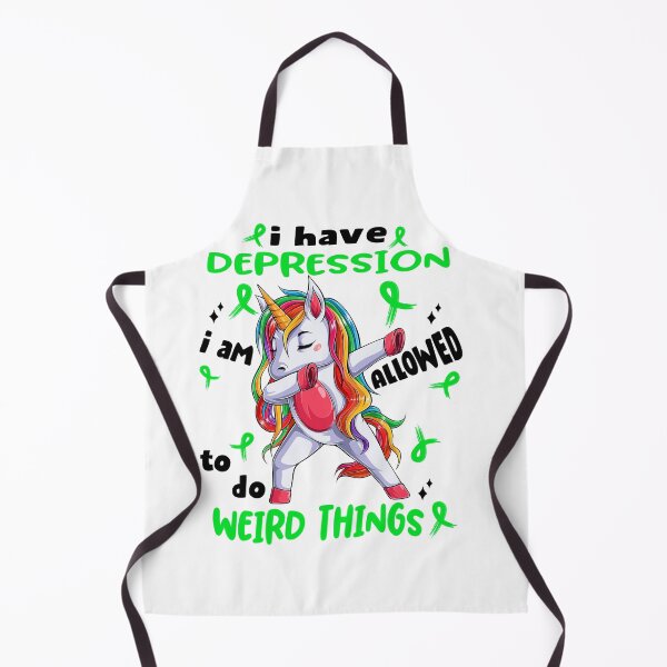 Item preview, Depression Awareness Funny I have Depression i'm allowed to do Weird Things! designed and sold by JanetShop809.