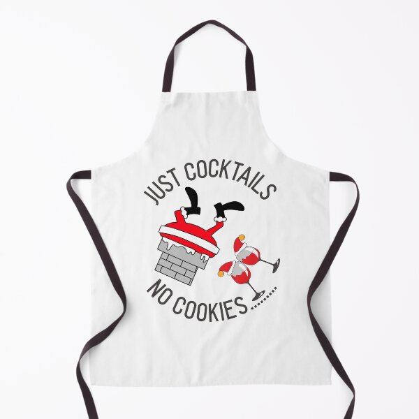 Item preview, No Cookies Just Cocktails Funny Christmas Santa Claus designed and sold by HppyStrngHelthy.