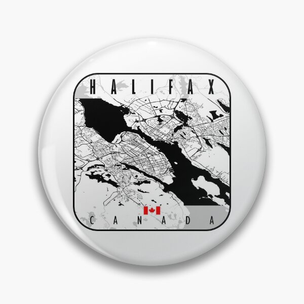 Artikelvorschau, HALIFAX KARTE KANADA entworfen und verkauft von hatimelhag.