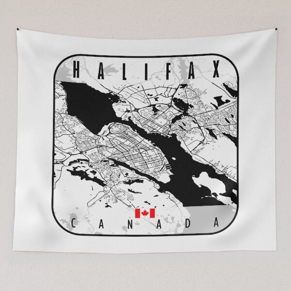 Item preview, HALIFAX MAP CANADA designed and sold by hatimelhag.