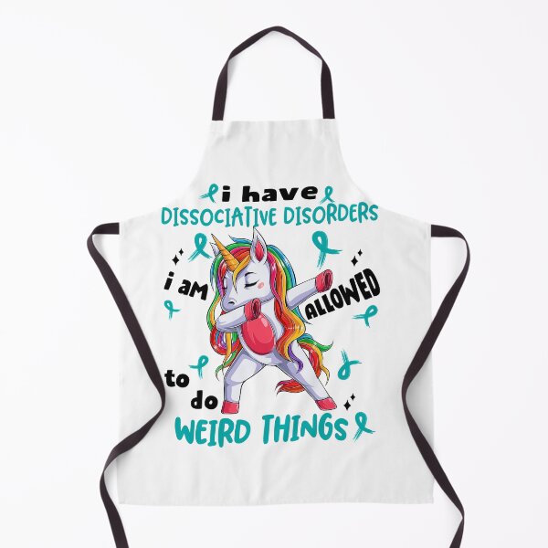 Item preview, Dissociative Disorders Awareness Funny I have Dissociative Disorders i'm allowed to do Weird Things! designed and sold by JanetShop809.