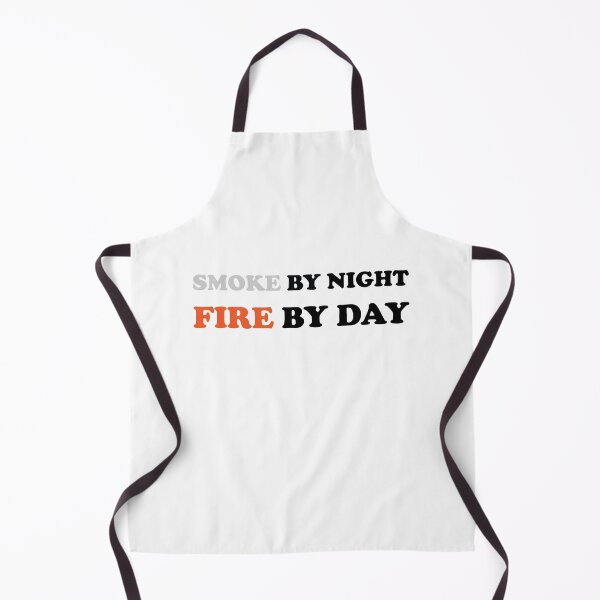Item preview, Smoke by night fire by day quote from Hand Book For Mankind Text base design designed and sold by Babadollcraft.