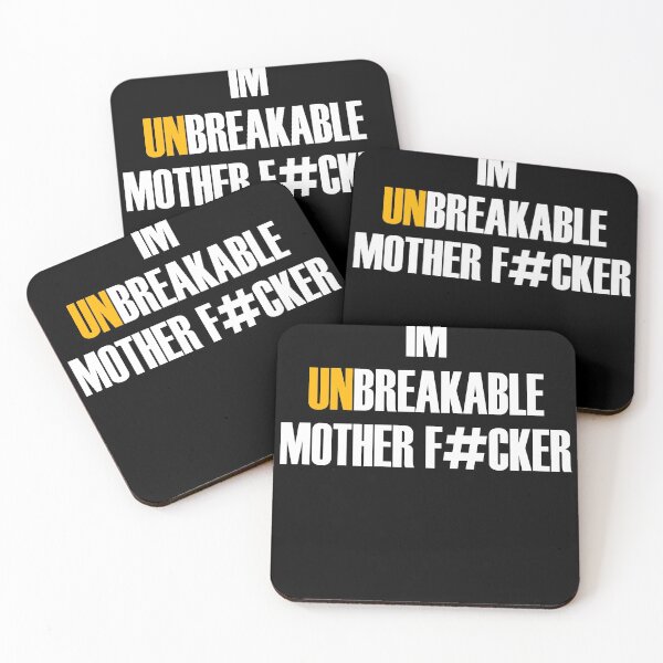 Item preview, IM UNBREAKABLE MOTHER F#CKER DESIGN designed and sold by wezzy-store.
