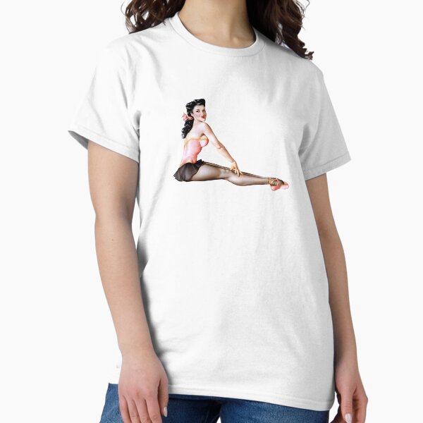 Item preview, Gil Elvgren Pinup Ballerina designed and sold by darlingophelia.
