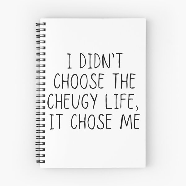 Item preview, I Didn't Choose The Cheugy Life, It Chose Me designed and sold by mbhmerch.