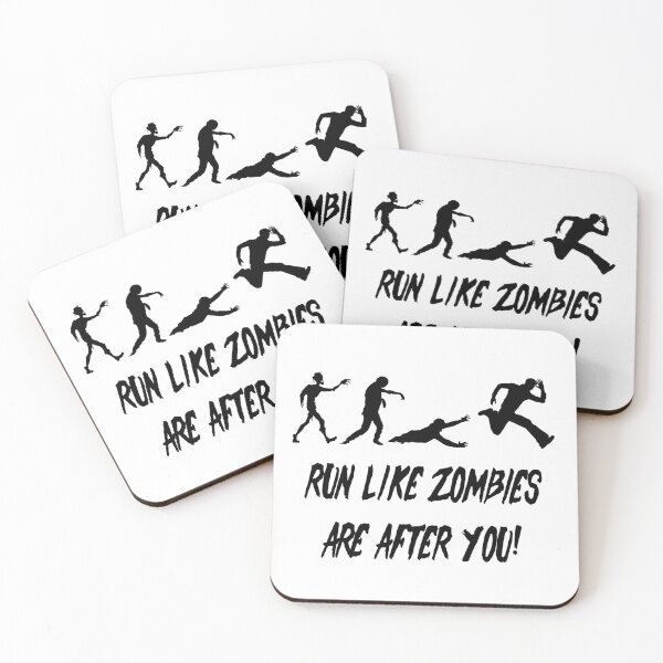 Item preview, Run Like Zombies are After You! designed and sold by WeTrieditatHome.