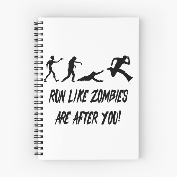Item preview, Run Like Zombies are After You! designed and sold by WeTrieditatHome.
