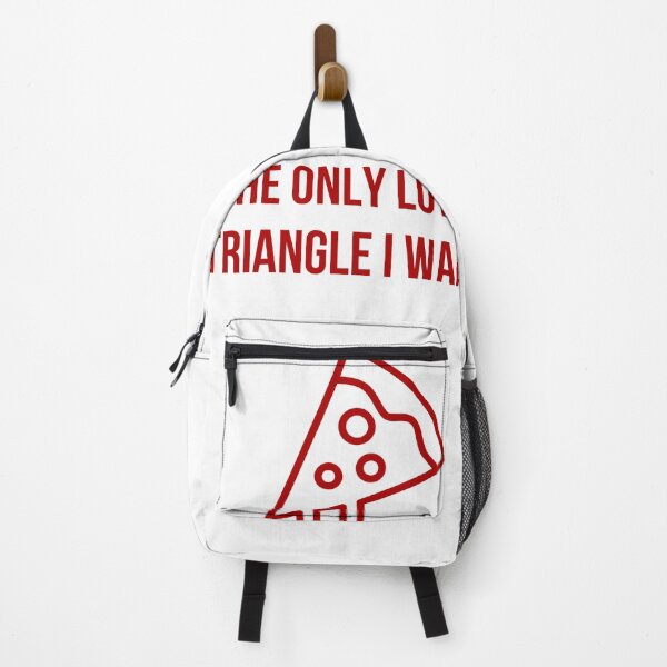 Item preview, Pizza. The only love triangle I want. designed and sold by BeeMeCreative.