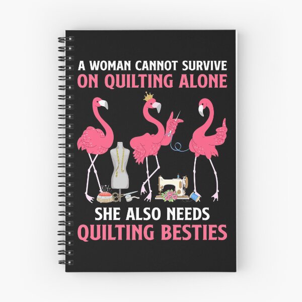 Item preview, A Quilting Woman Needs Quilting Besties designed and sold by brandyzalesart.