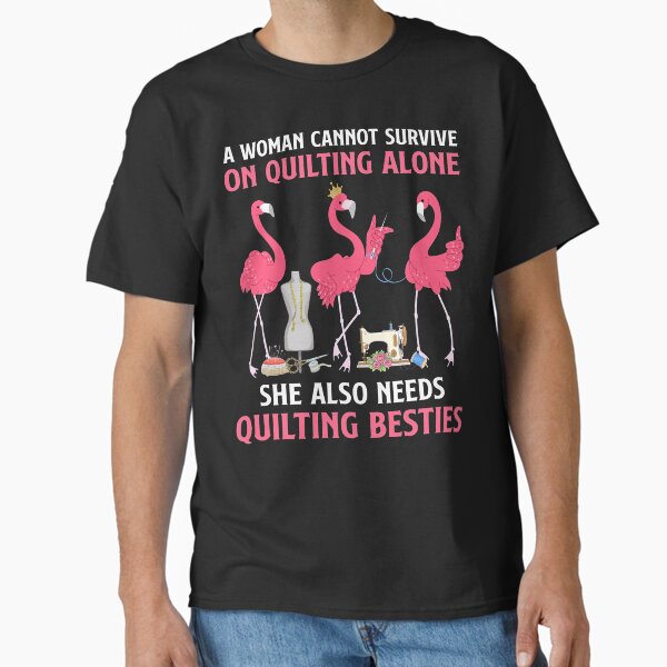 Item preview, A Quilting Woman Needs Quilting Besties designed and sold by brandyzalesart.