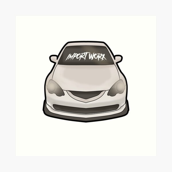 Acura RSX Art Print