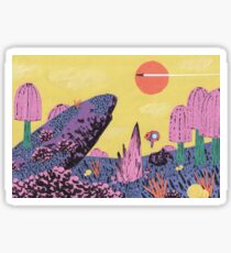 Alien Planet Sticker