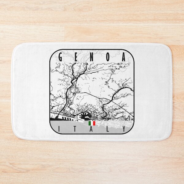 Item preview, GENOA MAP ITALY designed and sold by hatimelhag.
